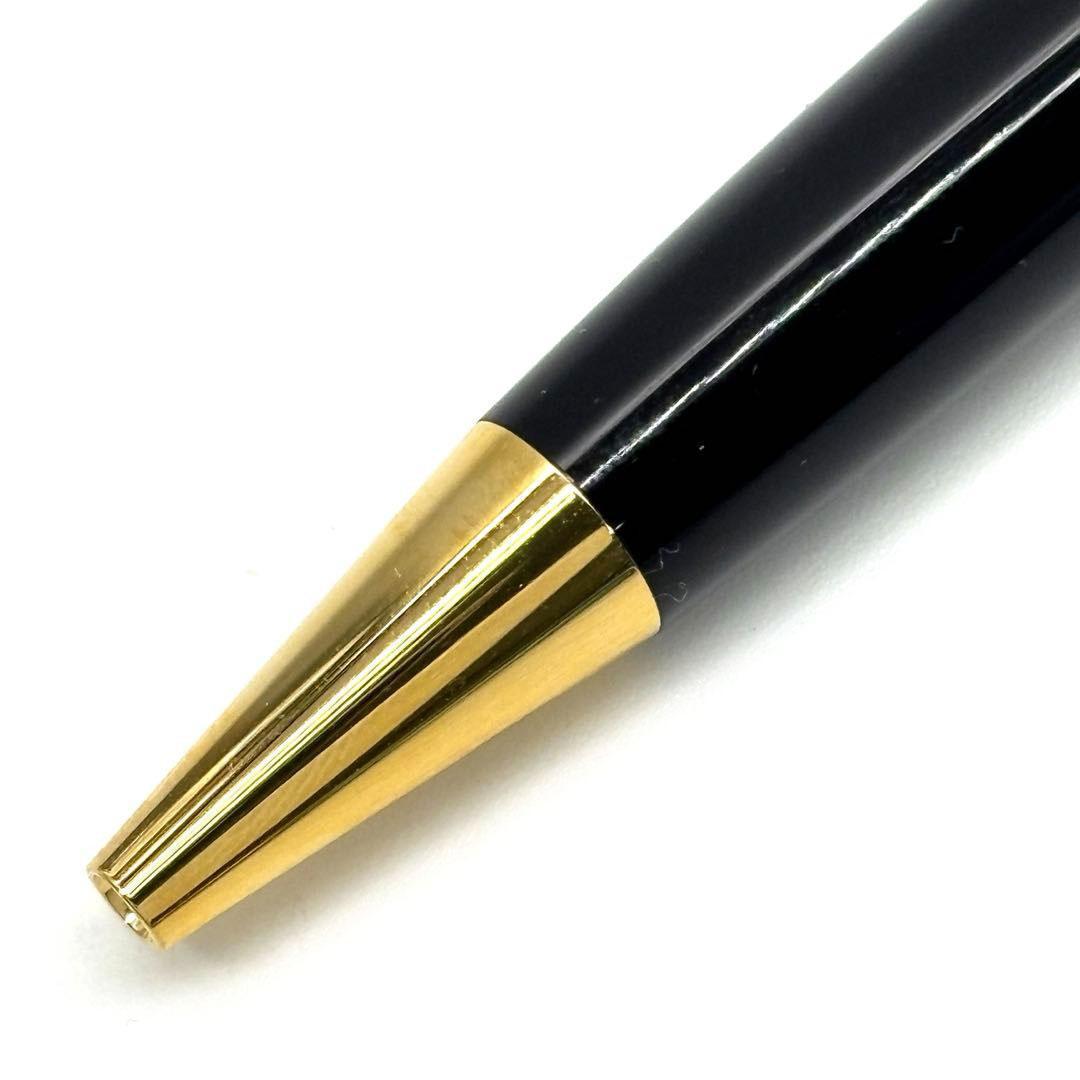 【美品】モンブラン ツイスト式ボールペン ブラック/ゴールド 4Q14