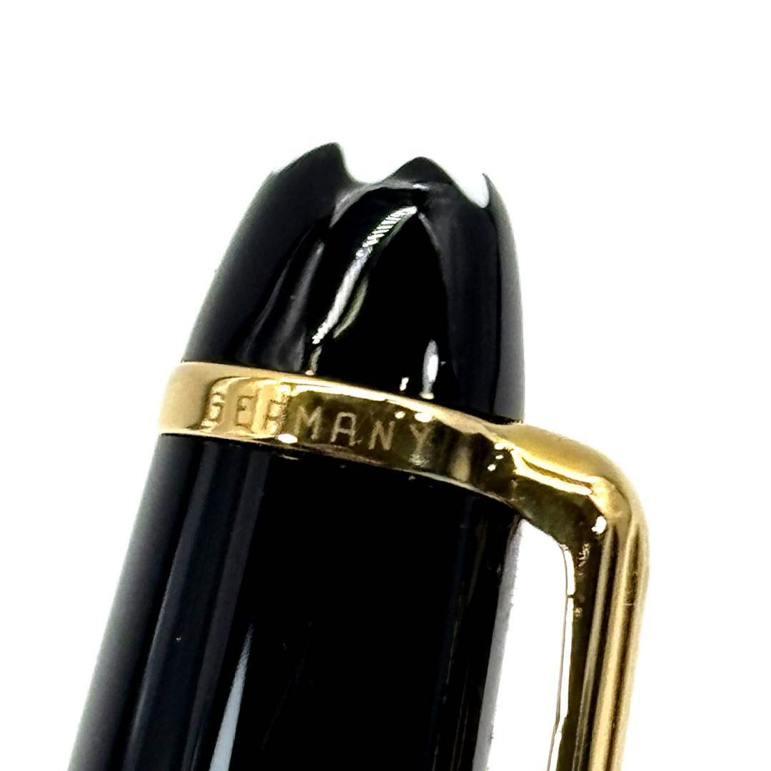 【美品】モンブラン ツイスト式ボールペン ブラック/ゴールド 4Q14