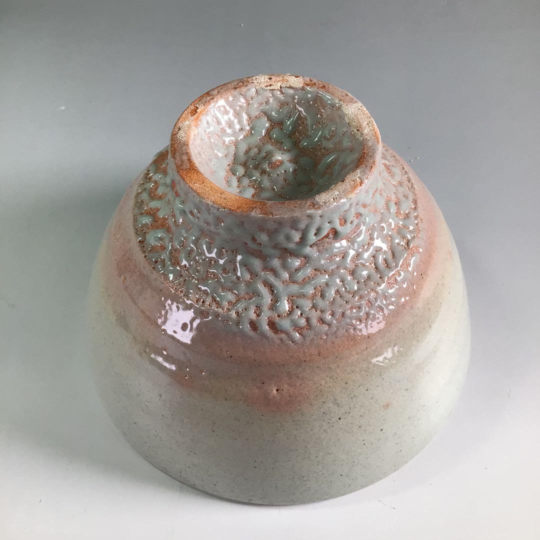 Ｒ１８９　茶碗　『慶州窯造』『大徳寺　大橋香林　箱書』『高麗茶碗』　共箱　茶道具