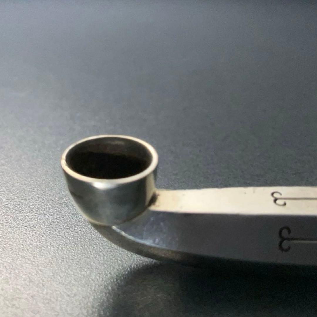 銀製煙管　唐花　瓔珞　キセル　アンティーク　骨董　6R1257お2