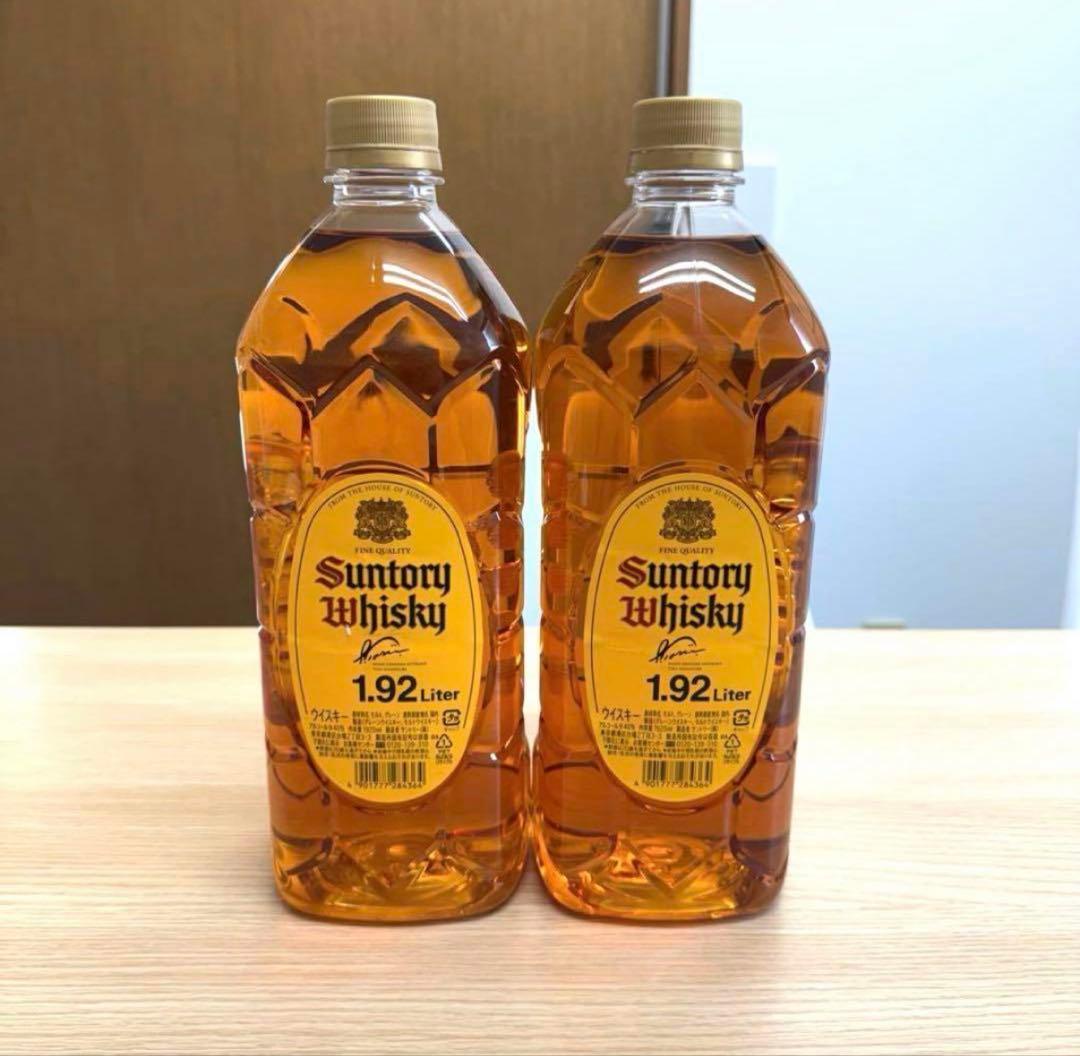 サントリー 角ウイスキー 1.92L 4本 【新品未開封】