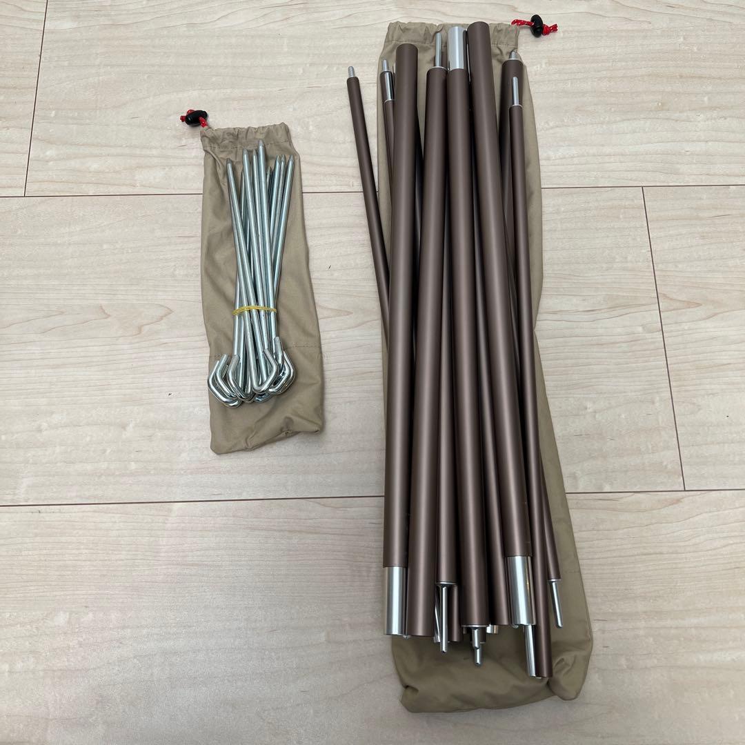 DOD エイテント ヒレタープ カマボコテント3M用マットシート セット