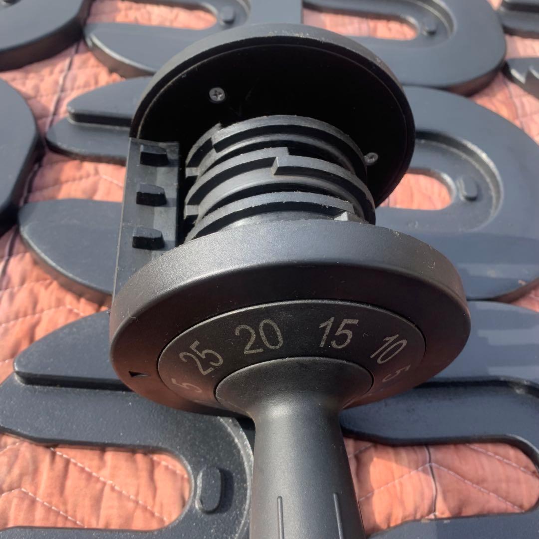 ②RIORES 調整可能ダンベル 25kg 　＊注①＆②セット品