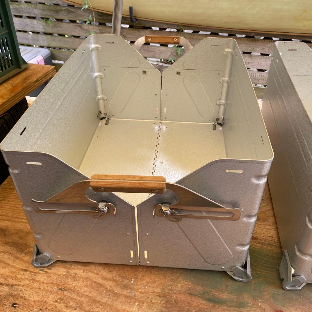 スノーピークシェルフコンテナ50 2台