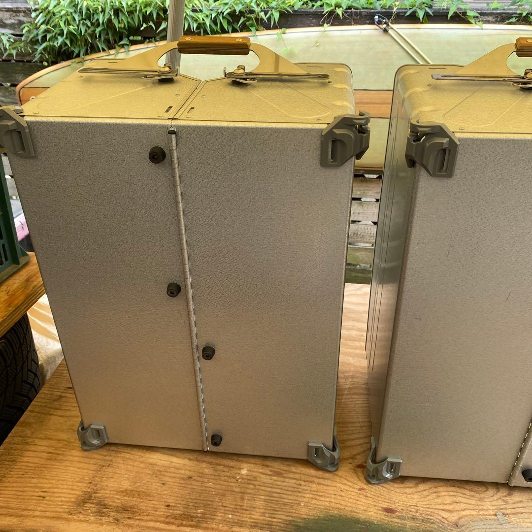 スノーピークシェルフコンテナ50 2台