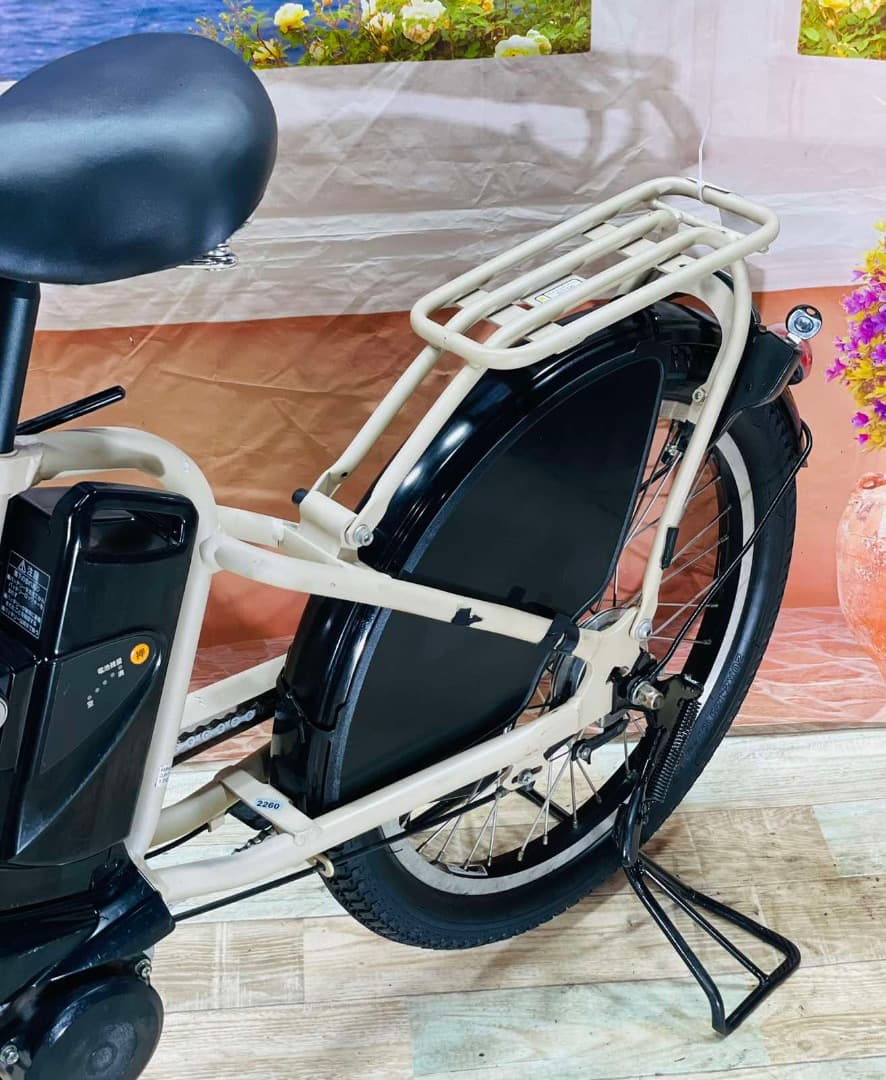 超人気！BIKKE ビッケ8.9AH⭐️ブリヂストン子供乗せ電動自転車Y2260