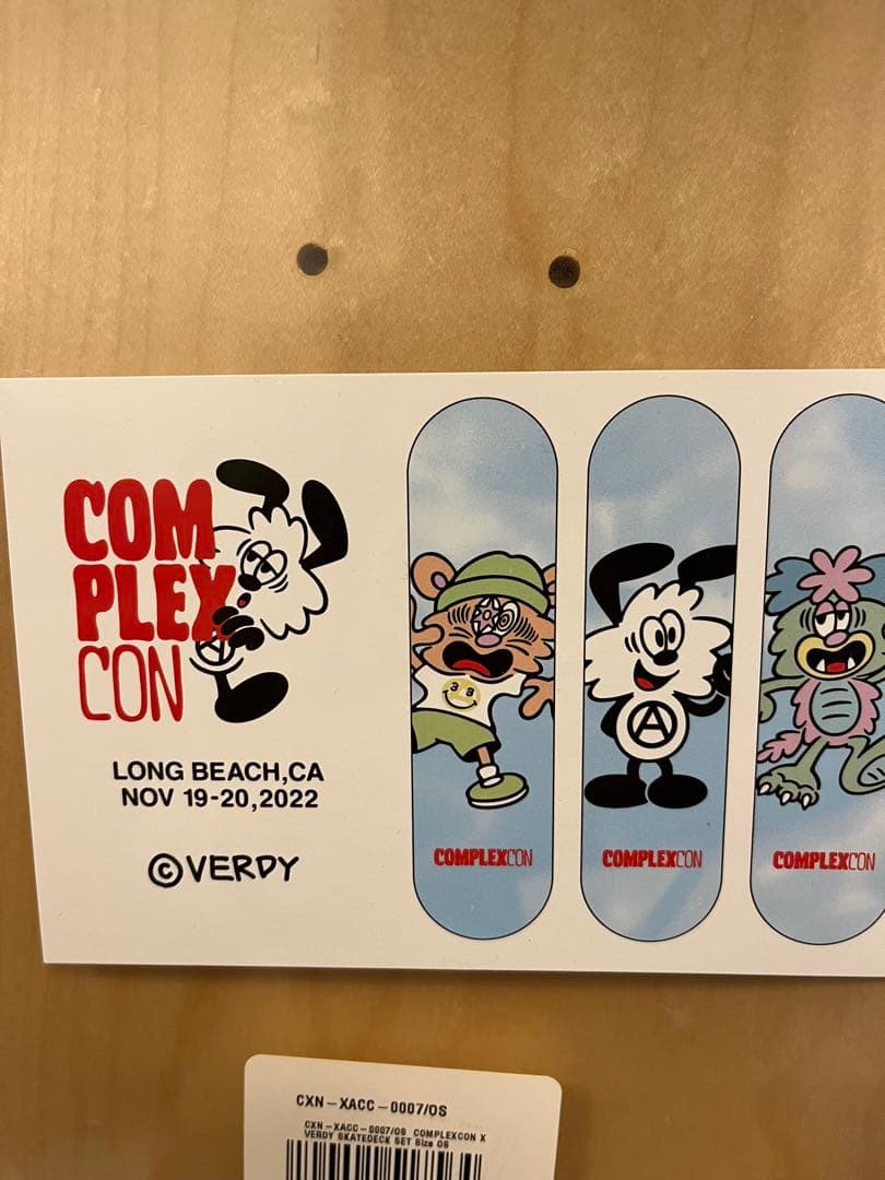 新 COMPLEXCON Verdy Vicky デッキ 3枚セット