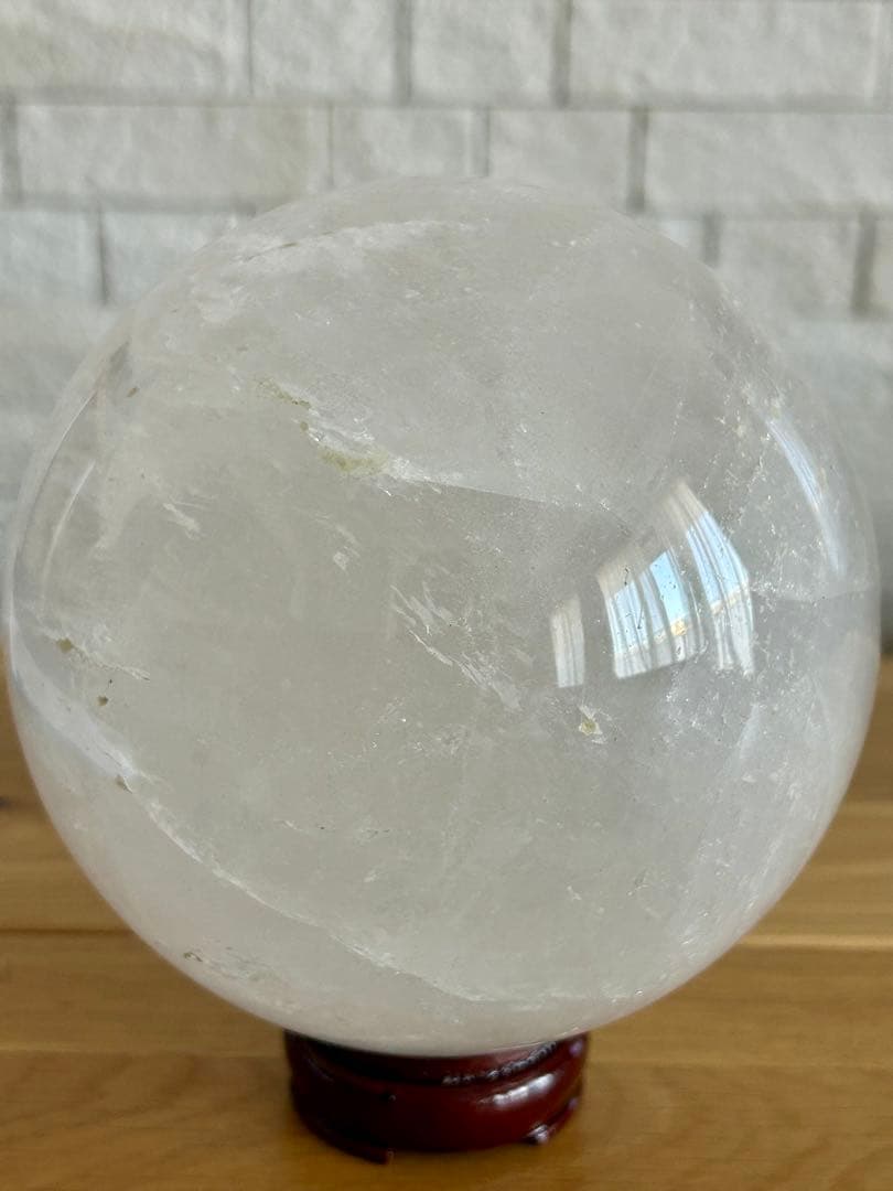 かおりちゃん【超希少✨】ライトニング水晶 3.6kg 大玉