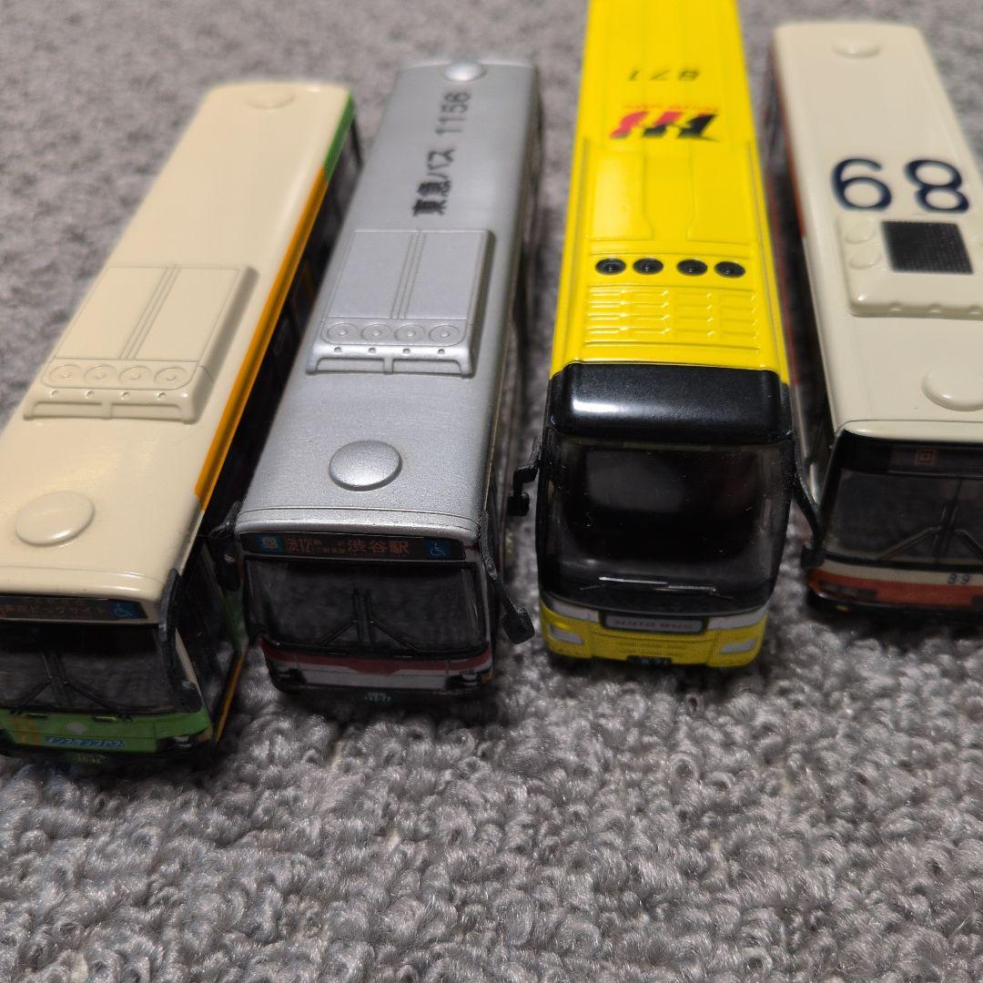 1/80スケールモデル バス4台セット