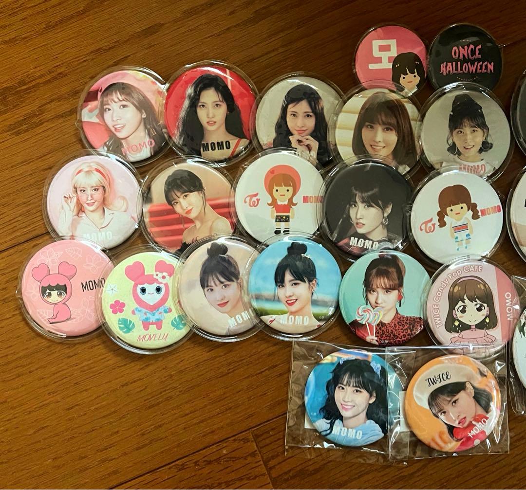 TWICE モモ 缶バッジ セット