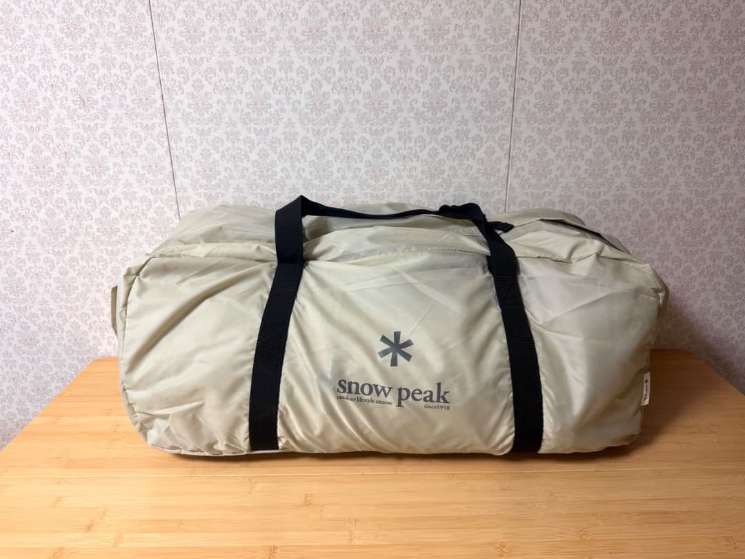 【ポールおまけ付き２回使用】 ランドステーションL アイボリー / スノーピーク