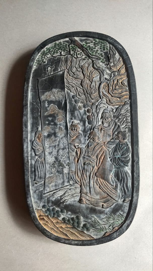 *(72*Z319)*書道 墨 硯 古墨 端渓硯 赤間硯 龍渓硯 骨董