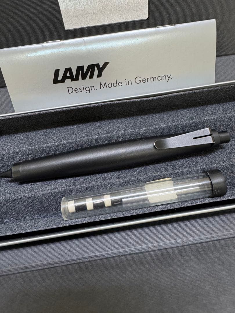 ラミー　スクリブル　ブラック　0.7mm シャープペンシル　替え消しゴム3個付き