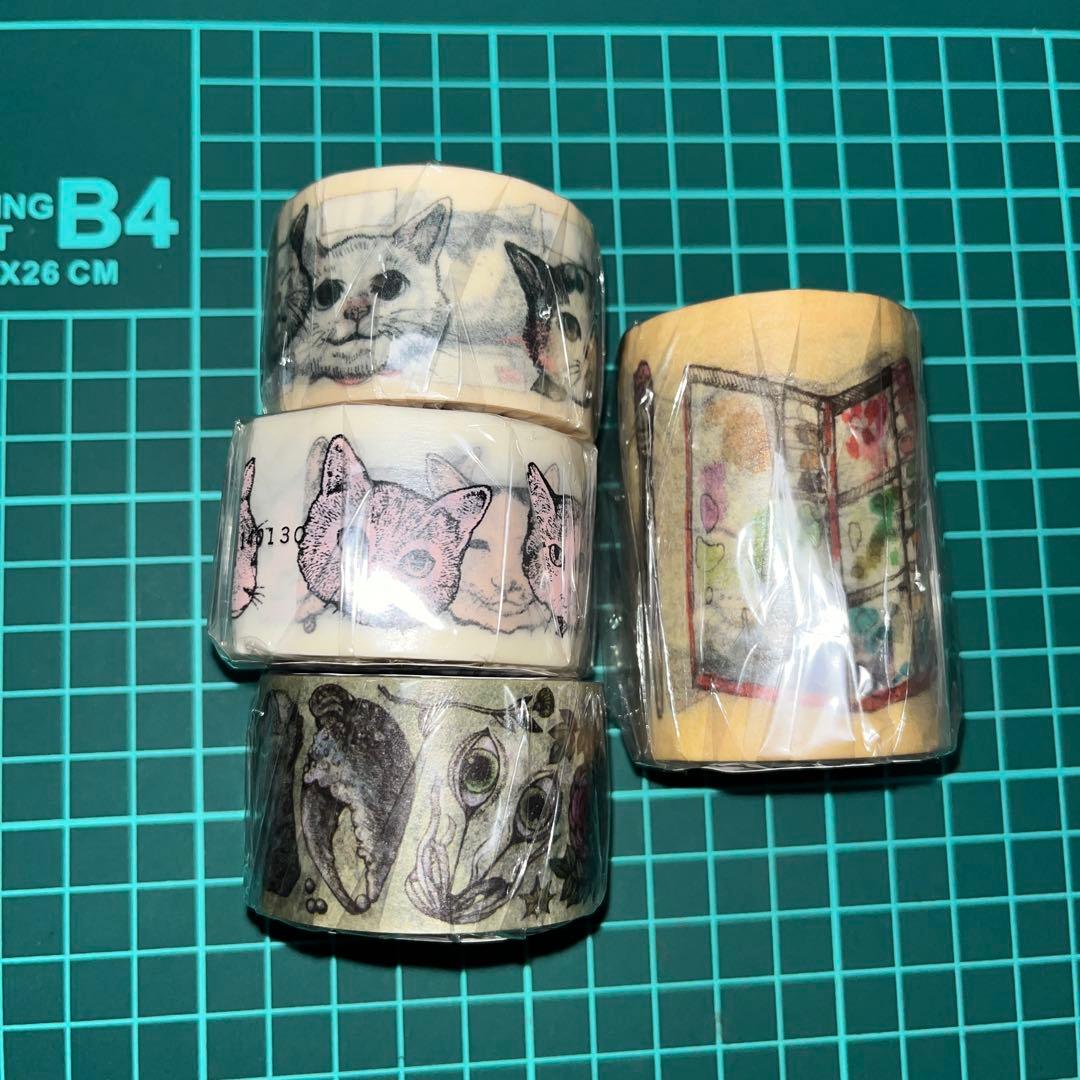 ヒグチユウコ マスキングテープ