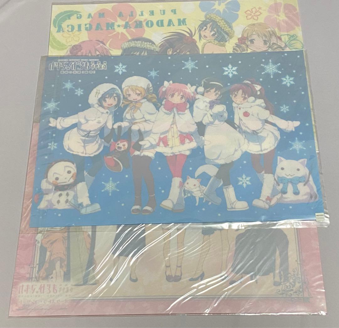 まどマギ クリアポスター ローソン限定 コミケ さっぽろ雪まつり 叛逆の物語