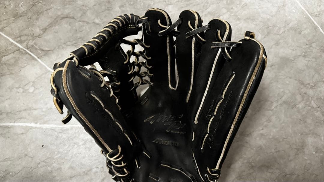 MizunoPro 硬式グローブ 外野手用 収納袋付き