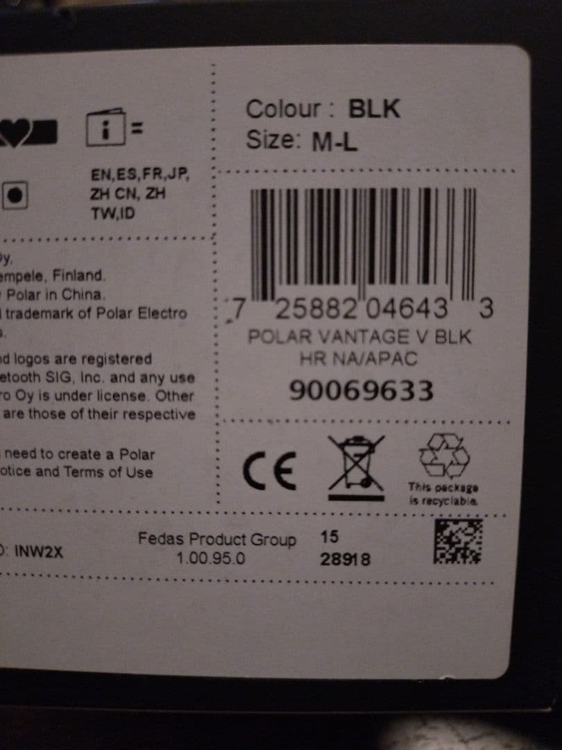 POLAR VANTAGE V／90069633