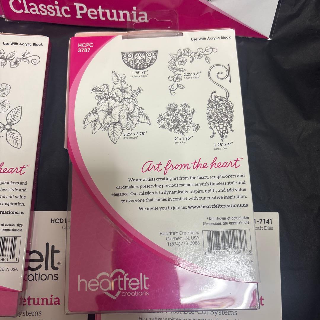 HC-8 Heartfelt Classic Petunia セット　未使用