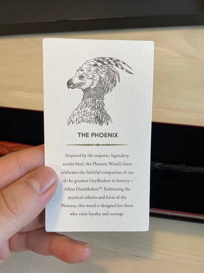 ハリーポッター フェニックス 杖 箱あり 公式