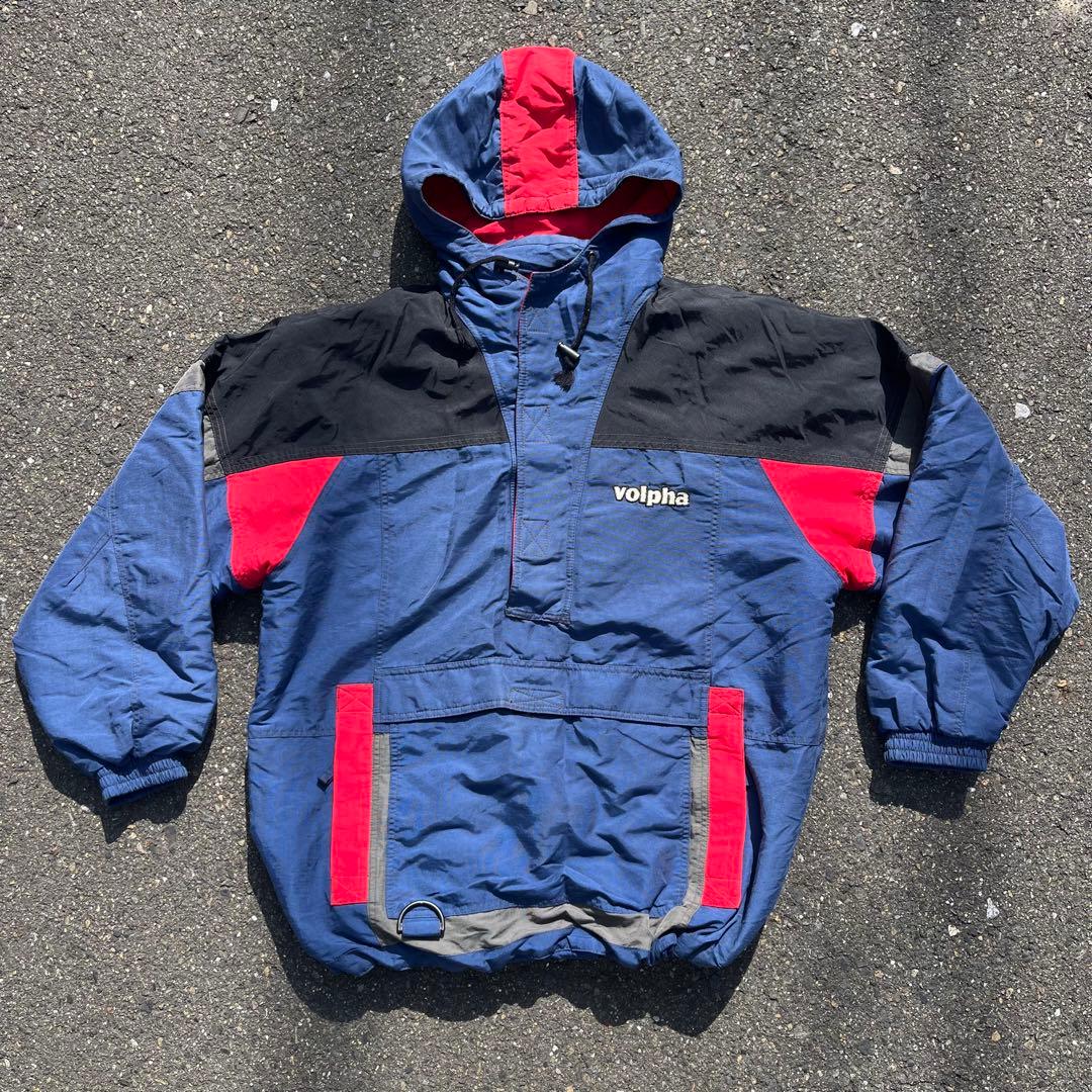 【レア・美品】 VOLPHA スキー スノボウェア セットアップ 刺繍 LL