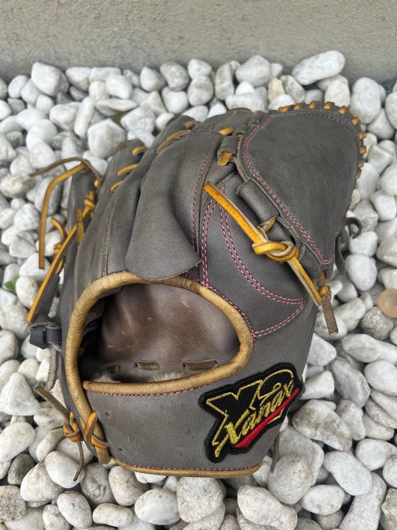 ザナックストラストエックス軟式野球グローブ グレー　ピッチャー用