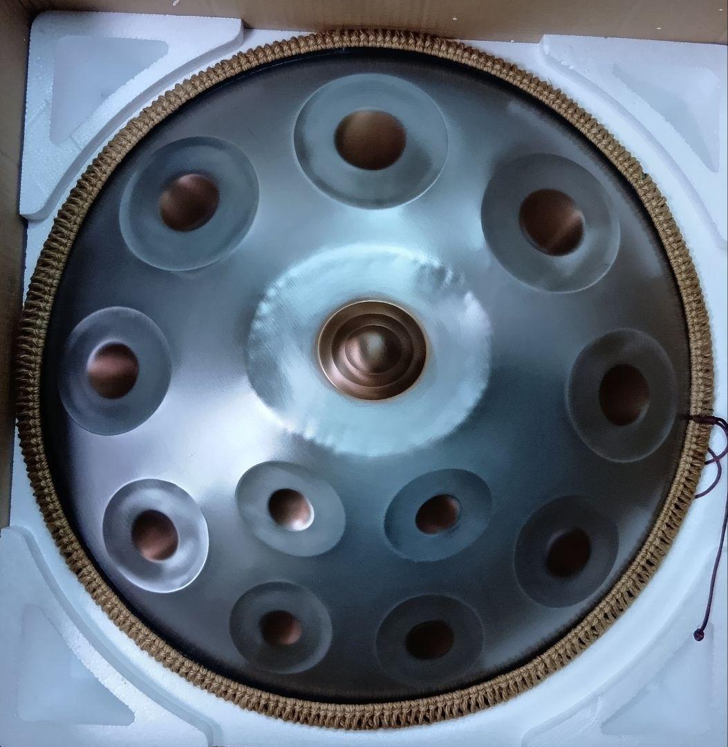 ハンドパン　56センチ　12音　A＝432Hz Dマイナー 音程合ってます