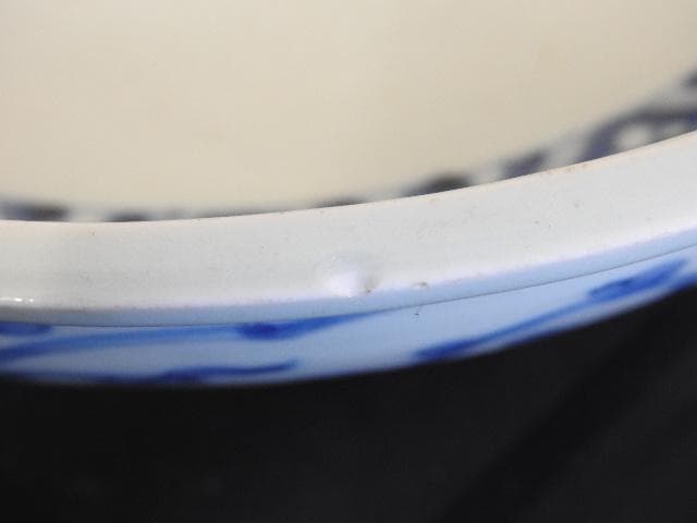 伊万里蛸唐草鉢　江戸時代　MA500