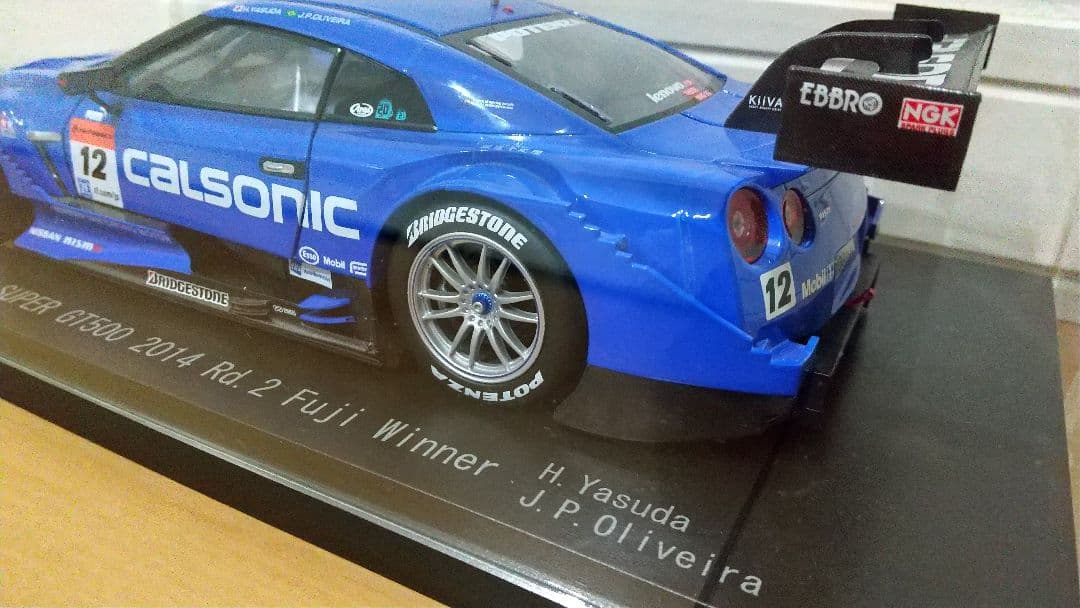 自動車 EBBRO 1/18 CALSONIC INPUL GT-R R35