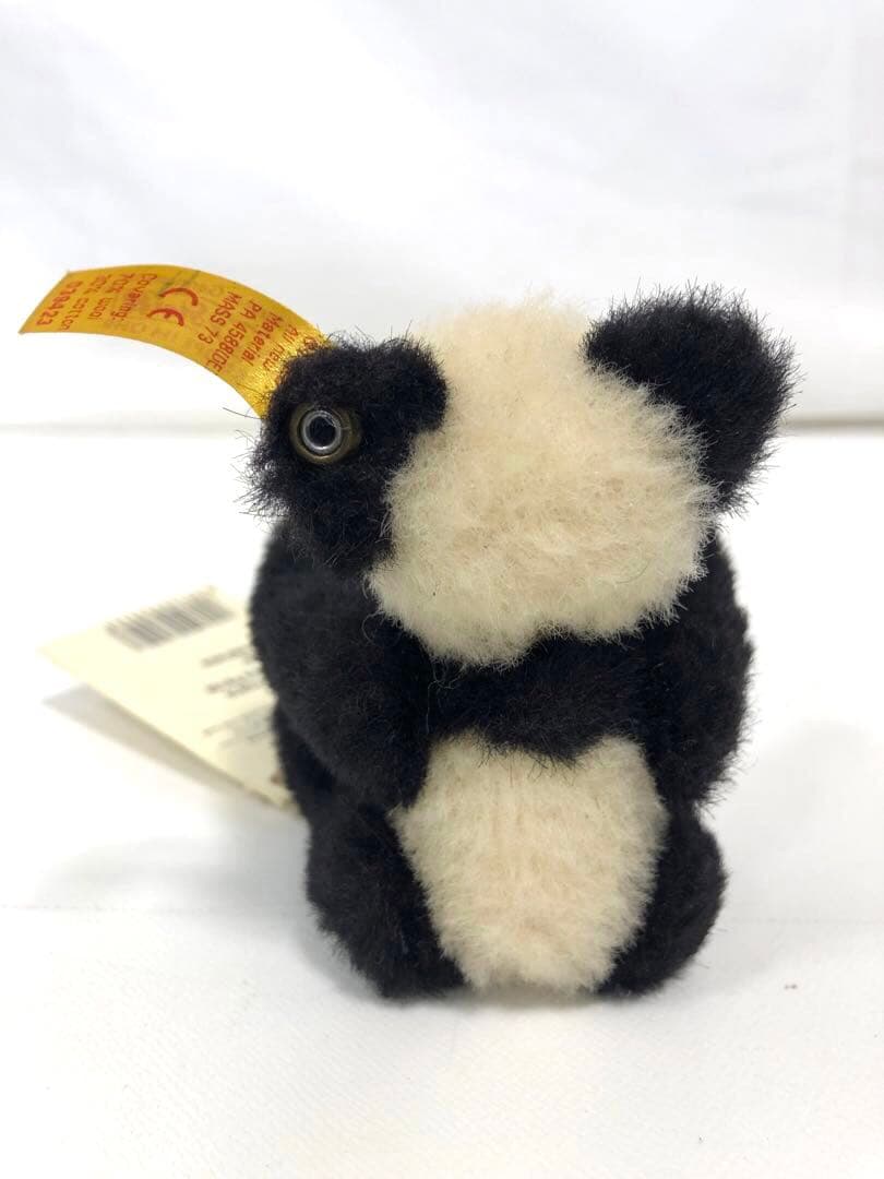 STEIFF シュタイフ　アルパカパンダテッド　パンダ ぬいぐるみ 約10cm