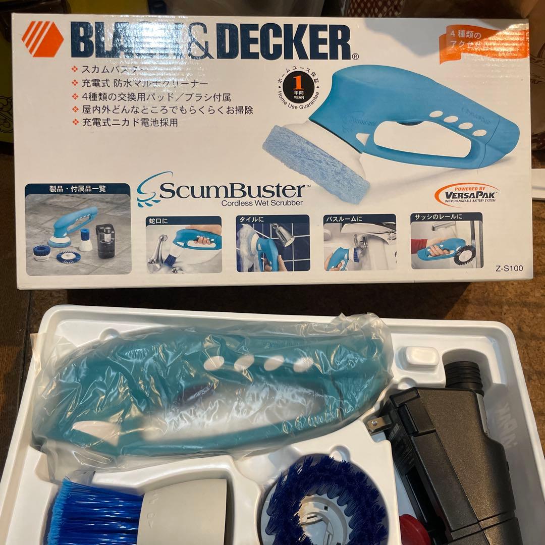 BLACK & DECKER ScumBuster コードレスウェットスクラバー