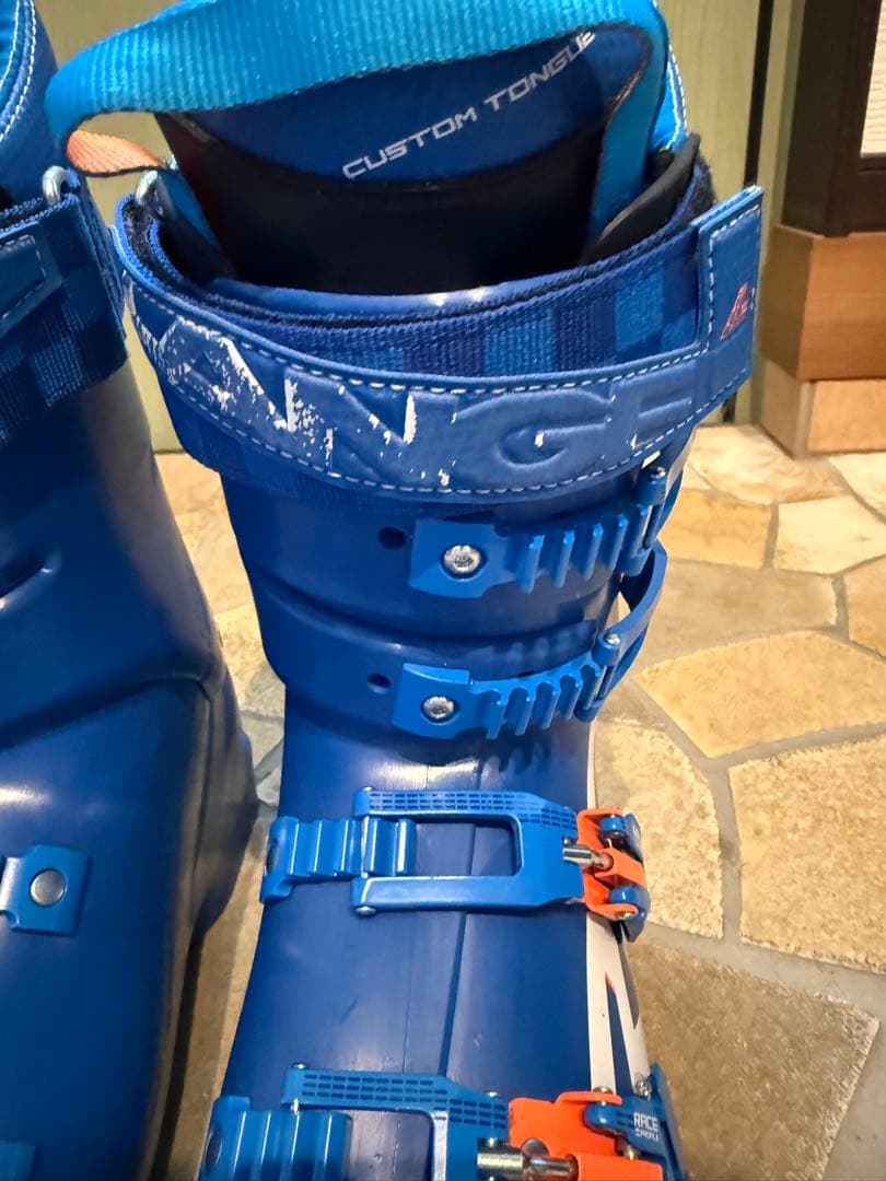 LANGE RS 120 SC ブルー スキーブーツ