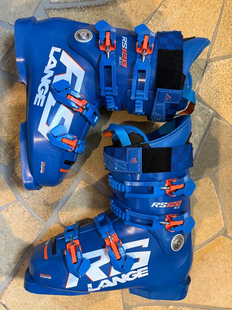 LANGE RS 120 SC ブルー スキーブーツ