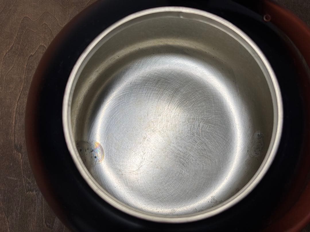 未使用品 御水注 秀峰堂 口蓋付 銅 茶道 お茶 水差し