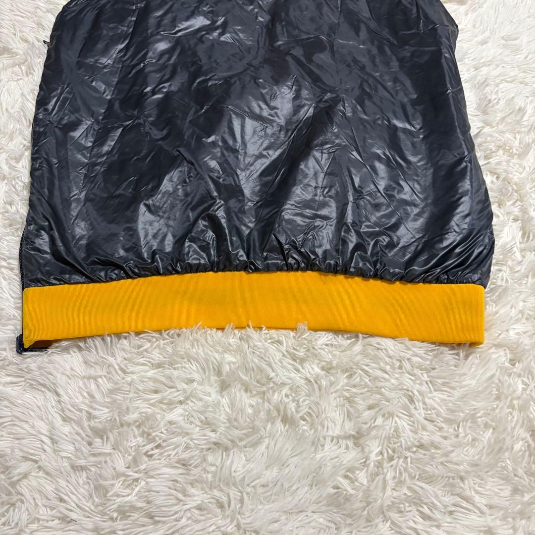 高機能4wayパーリーゲイツ　リバーシブル　中綿ジャケット　ハーフジップ　ロゴ