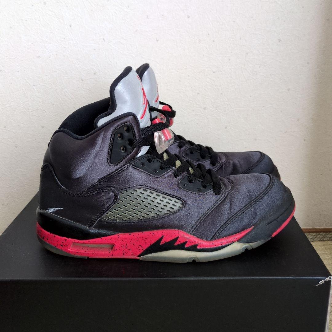 Jordan Air Jordan 5 retroサテンブラック