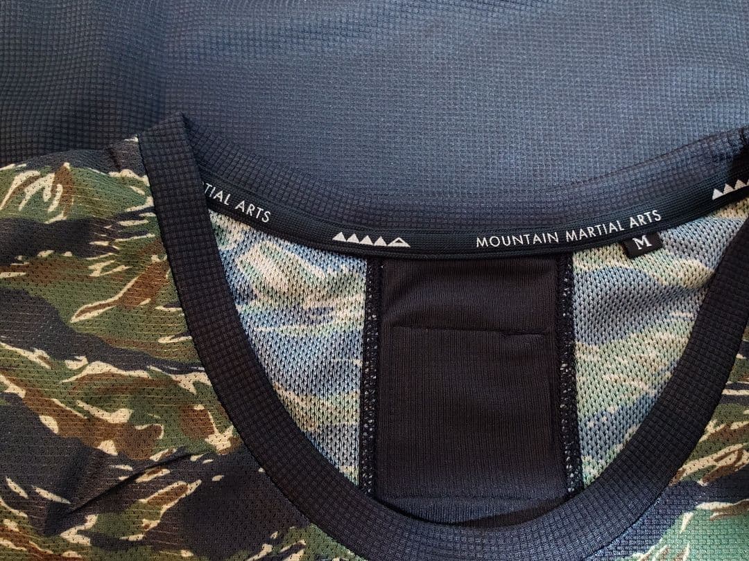 MOUNTAIN MARTIAL ARTS ノースリーブ レーシング 迷彩 黒