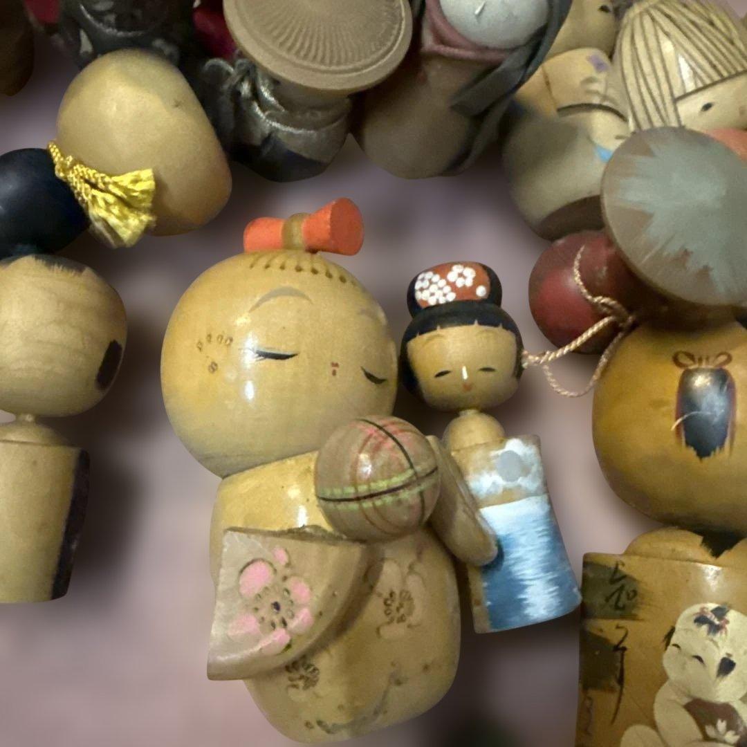 日本人形・こけしコレクション100点セット