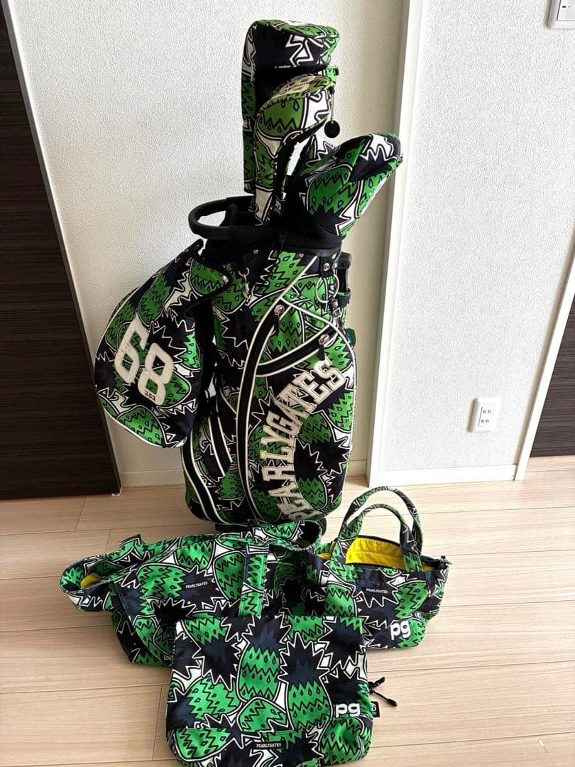 PEARLY GATESキャディバック10種バック、ヘッドカバー、ケース、フード