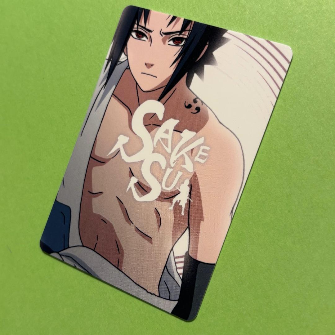 ナルト　グミ　カード　No.002　うちはサスケ