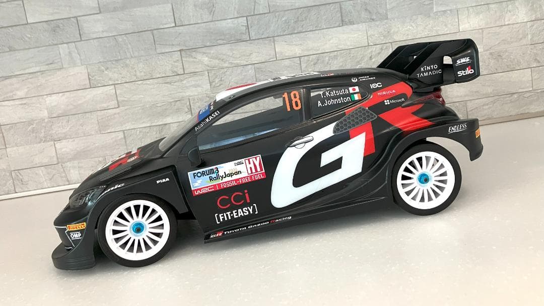 【any4382538w478b】タミヤRCボディ　ヤリス　WRC2024