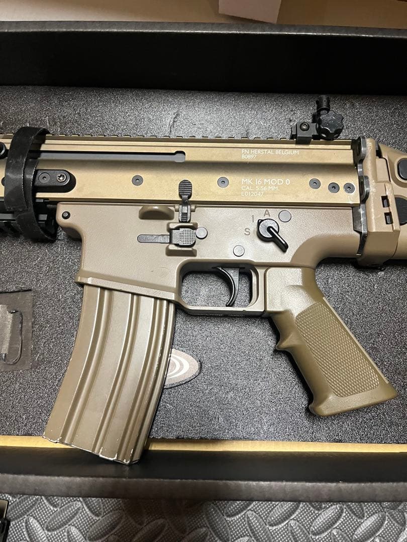 SCAR-L モデルガン タン　フラットダークアース　次世代