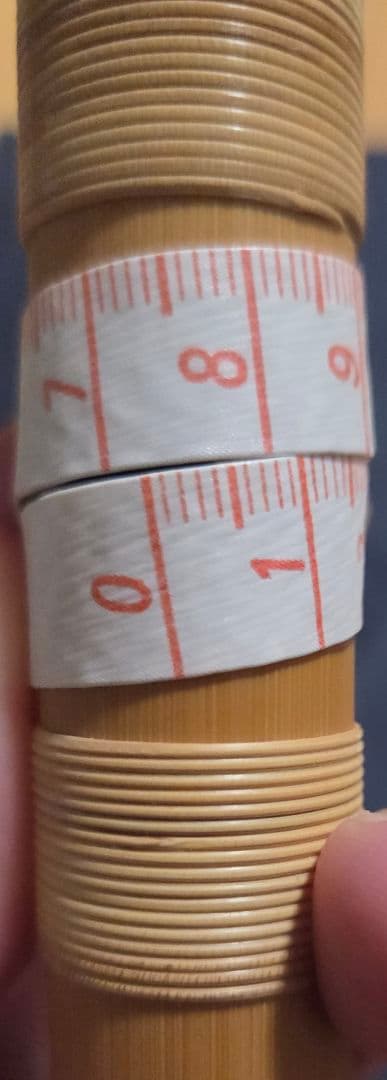 篠笛 蘭照(蘭情) ドレミ 八本調子 総巻 希少品