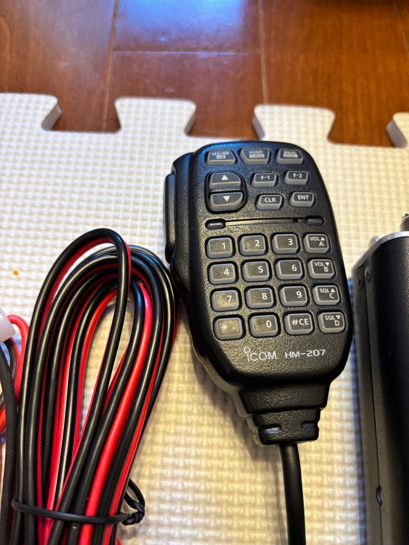 ICOM IC2730 20w機　同軸、アンテナ、スピーカー、ステー　無線機