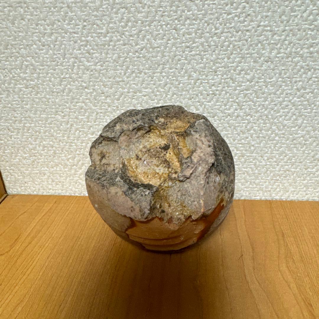 今野春雄　焼締盃　笠間焼　【師・備前焼】伊勢崎満　柴岡絋一