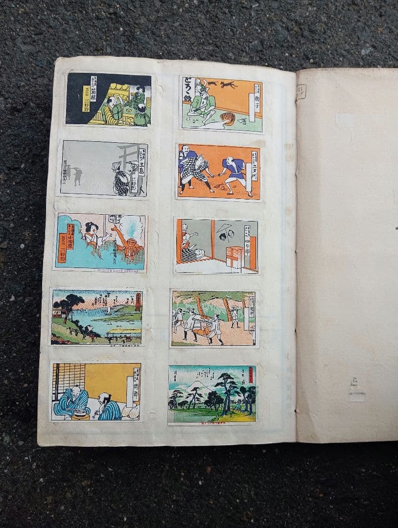 燐票　燐寸ラベル　貼り込み帖　２６０枚以上　戦前　広告　宣伝　デザイン 東海道