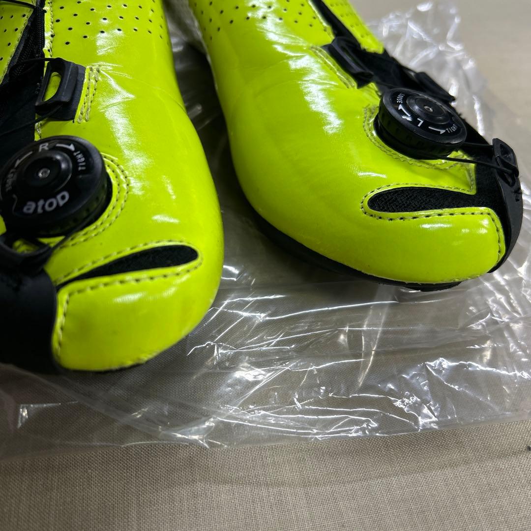 lintaman 蛍光イエロー シューズ EU42 US8