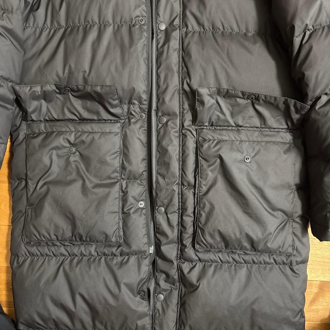 PUMA ブラック ベンチコート　ロング