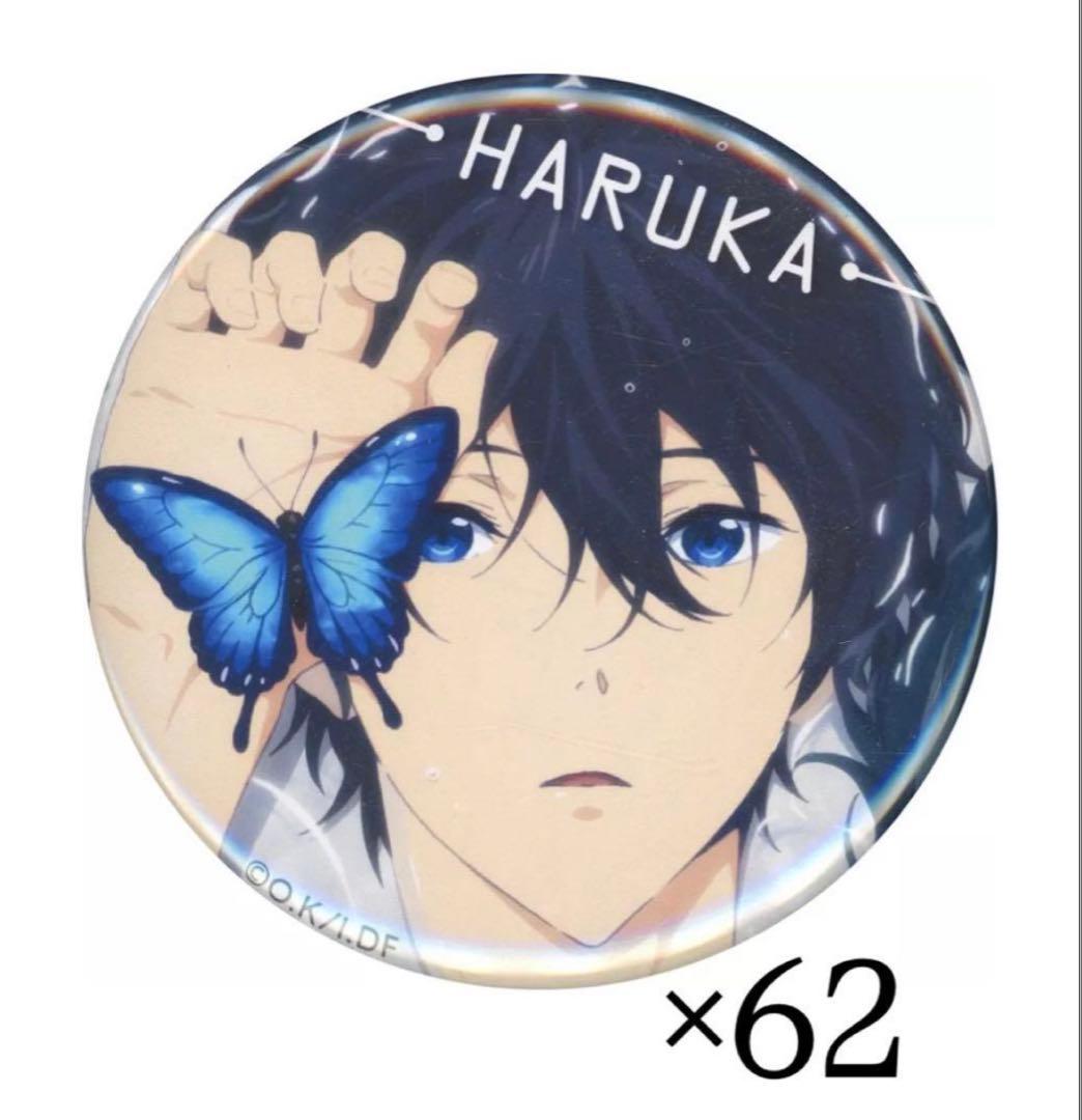 Free! Butterfly 缶バッジ 七瀬遙