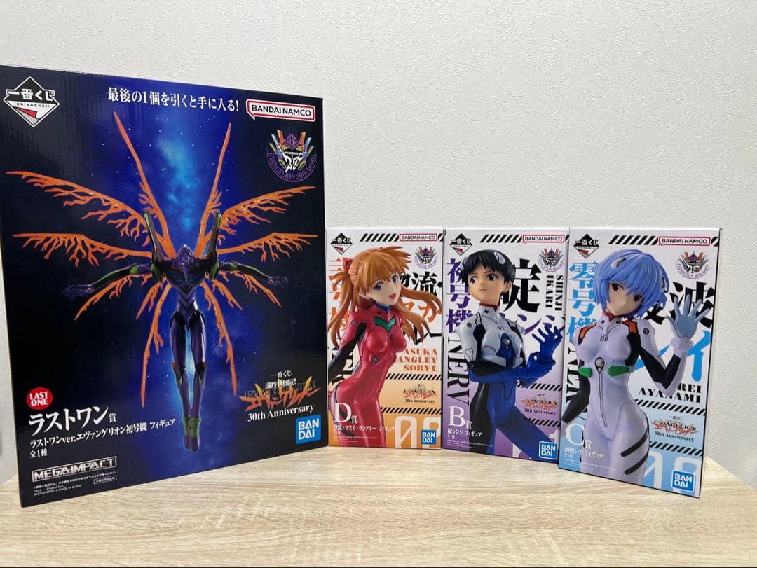 エヴァンゲリオン　一番くじ　B賞　C賞　D賞　ラストワン賞