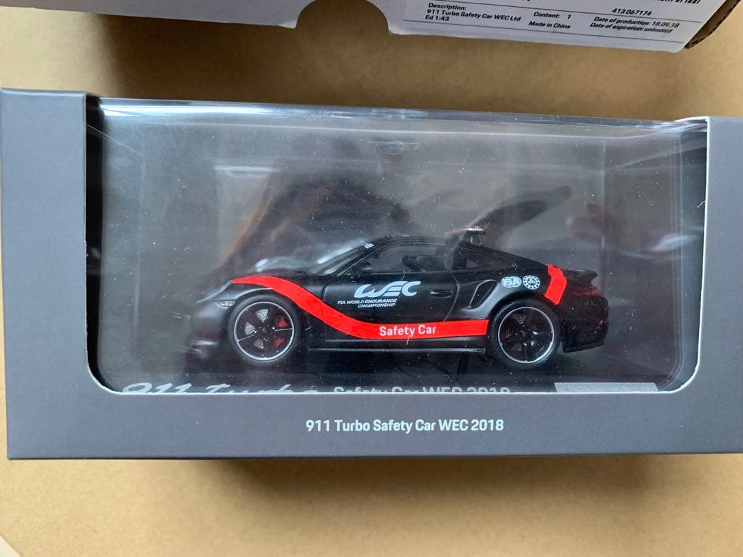 ポルシェ 911 Turbo Safety Car WEC 2018 ミニカー